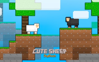 Cute Sheep Skyblock